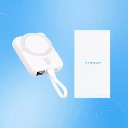 Фото: Батарея універсальна Proove Neutron 10000mAh 22.5W Qi 15W Gray (PBNE22022203) № 18 | KTC