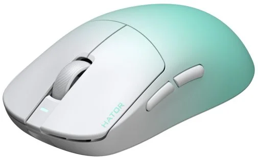 Фото: Миша Hator Quasar 3 Ultima 8K Wireless/BT White/Mint (HTM761) № 8 | KTC
