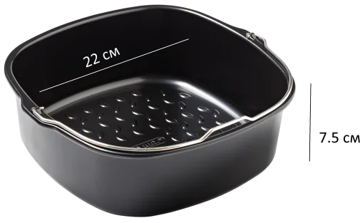 Фото: Форма Pyrex AIRFRYER 22x21x7.5cm 1.9L (AF22SR6/8046) № 19 | KTC