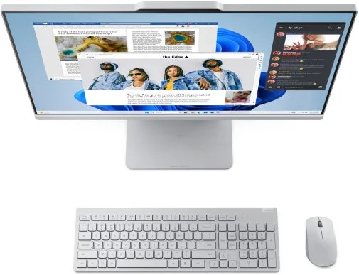 Фото: ПК моноблок Lenovo IdeaCentre AIO 24ARR9 Cloud Grey (F0HR00BQUO) № 19 | KTC