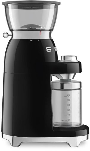 Кавомолка Smeg Style Aesthetic Black (CGF03BLEU)
