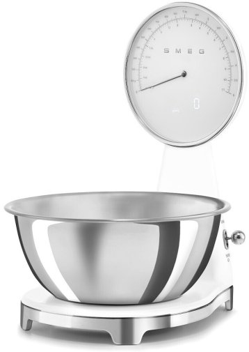 Ваги кухонні Smeg Style Aesthetic Glossy White (KSF01WHWW)