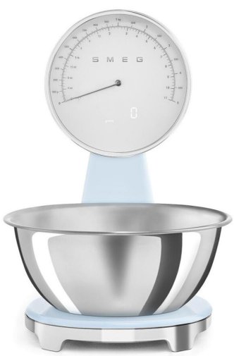 Ваги кухонні Smeg Style Aesthetic Glossy Pastel Blue (KSF01PBWW)