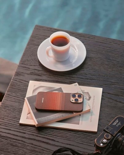 Чохол Pitaka for Apple iPhone 16 Pro - Tactile Woven Sunset PitaTap (KI1602SU)