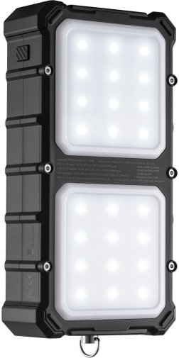 Батарея універсальна Sandberg Solar Powerbank CampLED 20000mAh 22.5W Black (421-24)