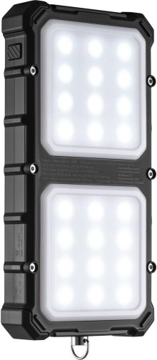 Батарея універсальна Sandberg Solar Powerbank CampLED 10000mAh 22.5W Black (421-23)