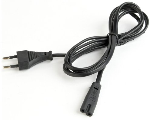 Кабель живлення Cablexpert PC-184/2 1.8m Black (PC-184/2 1,8метра)