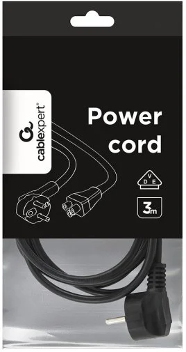 Фото: Кабель живлення Cablexpert PC-186-ML12-3M 3m Black № 9 | KTC