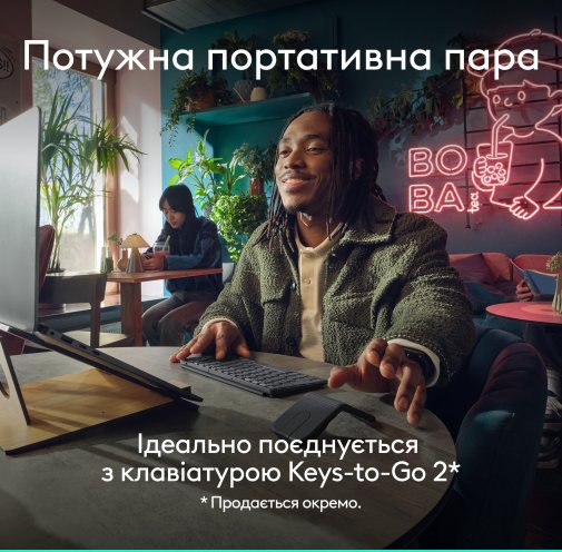 Миша Logitech Mobi Fold Graphite (910-007604)