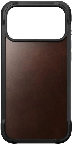 Фото: Чохол Nomad for Apple iPhone 17 Pro - Rugged Leather Horween Rustic Brown (NM011819858) № 13 | KTC