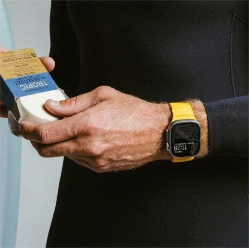 Фото: Ремінець Nomad for Apple Watch 46mm/49mm - Rocky Point Band Black Titanium Hardware Sol (NM014810858) № 23 | KTC