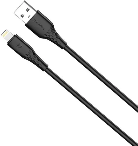 Фото: Кабель ColorWay 3A AM / Lightning 2m Black (CW-CBUL095-BK) № 9 | KTC