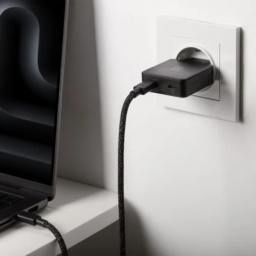 Фото: Зарядний пристрій Native Union Pocket GaN PD 65W Black (POCK-PD65-BLK-EU) № 13 | KTC