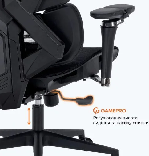 Фото: Крісло GamePro EDGE Black (GC820MB) № 21 | KTC