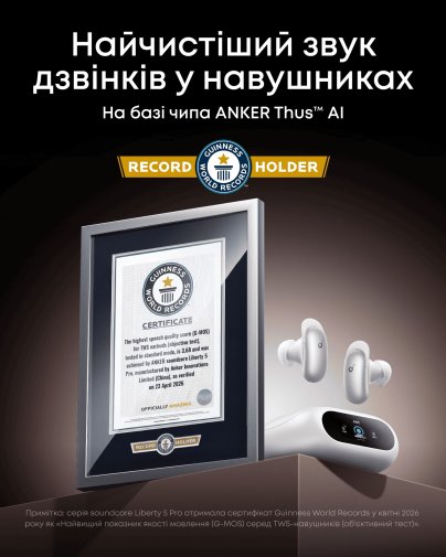 Навушники Anker SoundCore Liberty 5 Pro White (D1203G21)