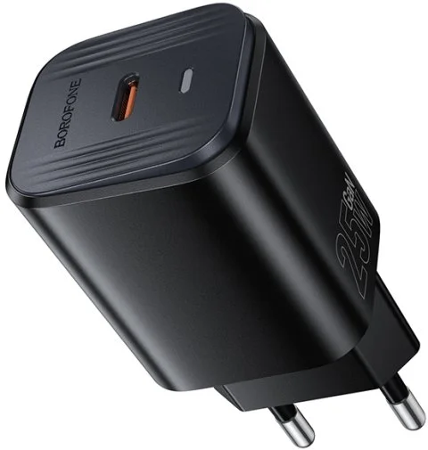 Фото: Зарядний пристрій BOROFONE BAS84A Star PD 25W Black (6941991126826) № 14 | KTC