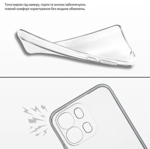 Фото: Чохол BeCover for Oppo A6s - Transparent (716076) № 11 | KTC