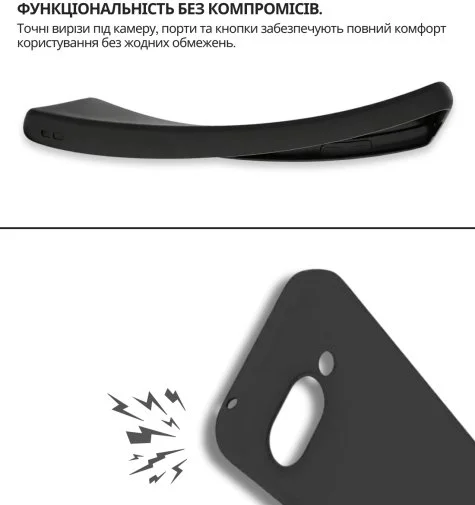 Фото: Чохол BeCover for Google Pixel 9a - Black (715053) № 12 | KTC