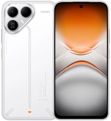 Смартфон TECNO POVA 8 5G 8/128GB Arc White (4894947132292)