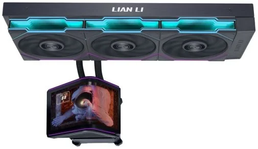 Фото: Система рідинного охолодження Lian-Li Hydroshift II OLED Curved 360 TL (G89.GHS2OLDC36TB.00) № 5 | KTC