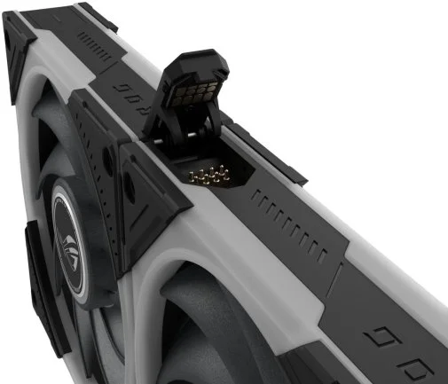 Фото: Кулер ASUS ROG Eurux GR120 ARGB Black 3pcs (90DA00J0-B09020) № 38 | KTC