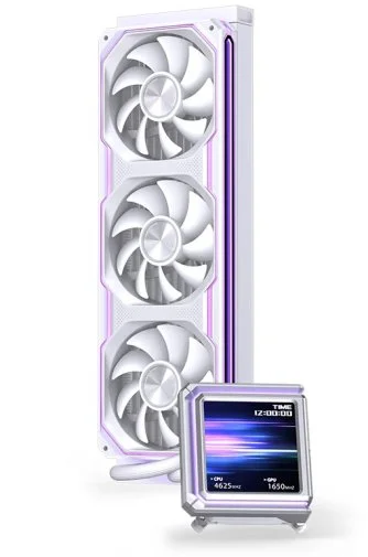 Фото: Система рідинного охолодження Jonsbo TX-360 White № 38 | KTC