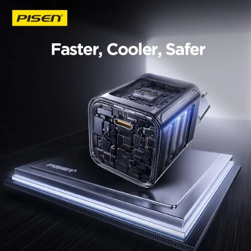 Фото: Зарядний пристрій Pisen BOLT Lite PD 30W Black with Type-C / Type-C (TP-C62_Kit) № 26 | KTC