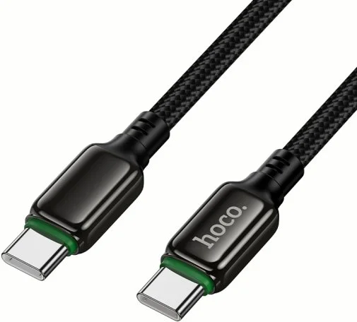 Фото: Кабель Hoco X127 Exceed 60W Type-C / Type-C 1m Black (6942007675611) № 13 | KTC