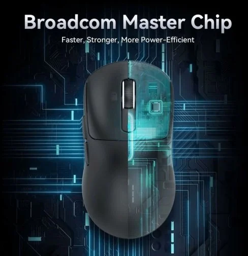 Фото: Миша Attack Shark X3 Pro Black (X3PROB_AS) № 8 | KTC