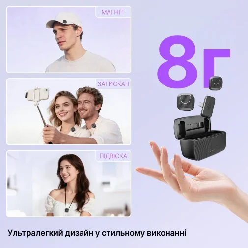 Фото: Радіосистема Fifine M12 Black № 21 | KTC
