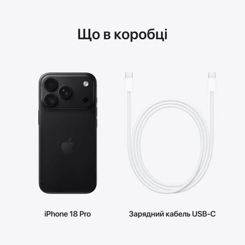 Фото: Смартфон Apple iPhone 18 Pro 256GB Black (MJRP4) № 22 | KTC