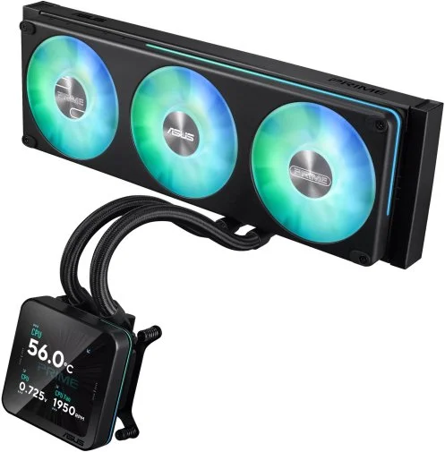 Фото: Система рідинного охолодження ASUS Prime SLC II 360 ARGB LCD (90RC01W1-B0EAY0) № 21 | KTC