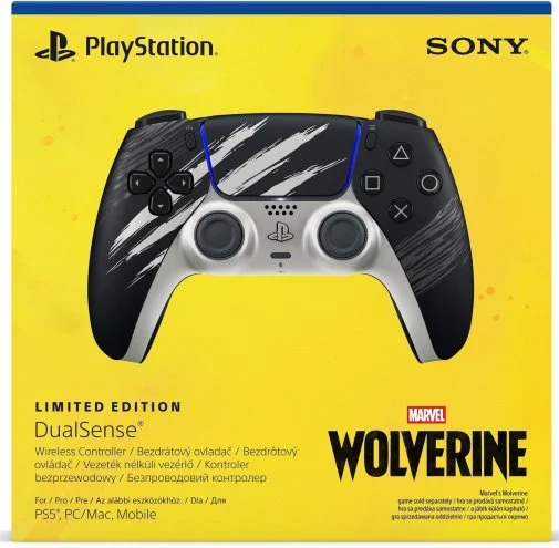 Фото: Геймпад Sony PlayStation DualSense for PS5 Marvels Wolverine Adamantium Limited Edition (1000056825) № 19 | KTC