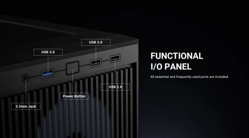 Фото: Корпус ID-COOLING Ware 300 ARGB Black with window (WARE 300 ARGB) № 35 | KTC