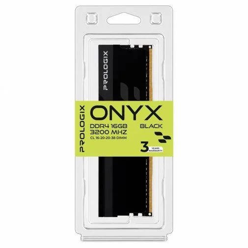 Фото: Оперативна пам’ять ProLogix Onyx Black DDR4 1x16GB (PRO16GB3200YB4) № 10 | KTC