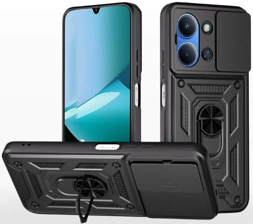 Фото: Чохол BeCover for Poco C85 4G - Military Black (716267) № 8 | KTC