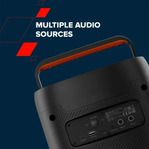 Фото: Акустика для вечірок Canyon OnFun 6 Bluetooth Black (CNE-PBSP6) № 32 | KTC