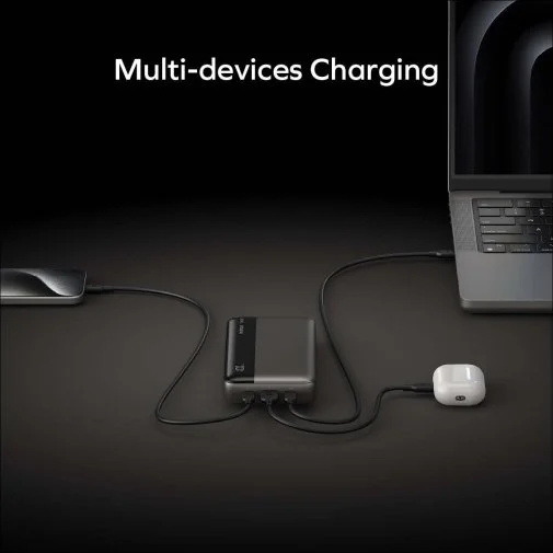 Фото: Батарея універсальна Momax 1-Power Ultra 25000mAh 145W Black (IP150D) № 13 | KTC