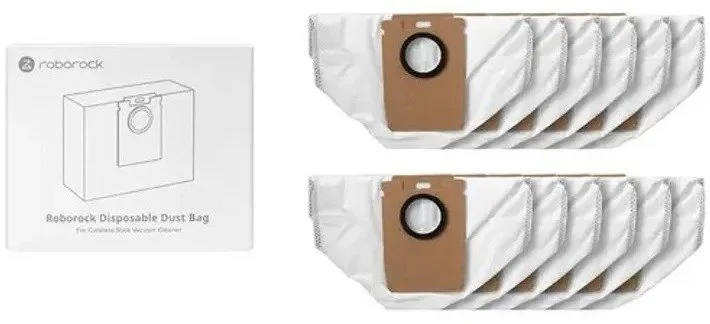 Фото: Мішки до пилососу Roborock Disposable Dust bag 8.04.0048 (H60 Hub) № 3 | KTC