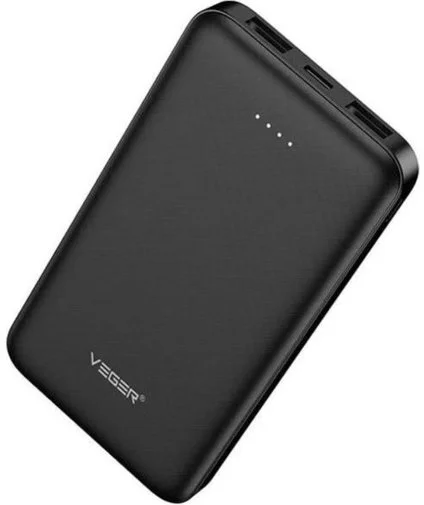 Фото: Батарея універсальна Veger W1065 10000mAh 10W Black (6970453554129) № 8 | KTC