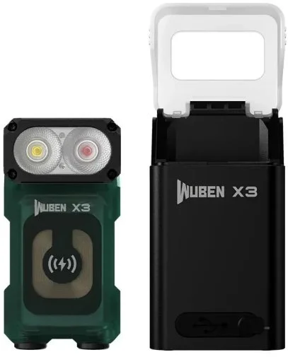 Фото: Ліхтар ручний Wuben X3 Pro Green (wub-x3-prog) № 5 | KTC