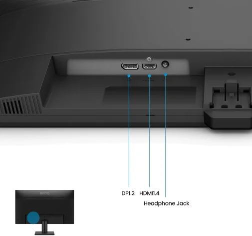 Фото: Монітор BenQ GW2790P Black (9H.LPFLJ.LBE) - 27" IPS / 1920×1080 / 120 Гц № 16 | KTC