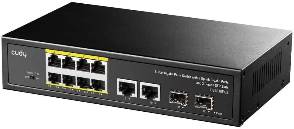 Фото: Комутатор Cudy GS1010PS2 № 7 | KTC