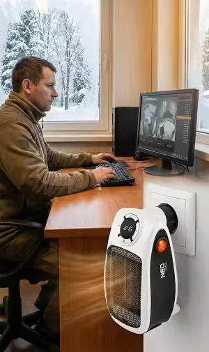 Фото: Тепловентилятор Neo Tools 90-158 White/Black № 22 | KTC