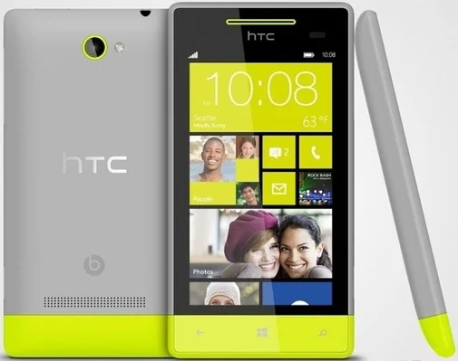 Фото: Смартфон HTC Windows Phone 8S A620e жовто-сірий № 5 | KTC