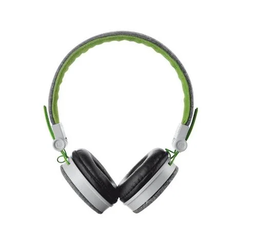 Фото: Гарнітура Trust Urban Revolt Fyber headphone 20080 Grey/Green № 6 | KTC