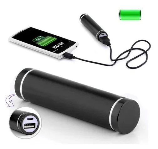 Фото: Батарея універсальна LMS Power Bank PBK-2600 2600 mAh чорна № 7 | KTC