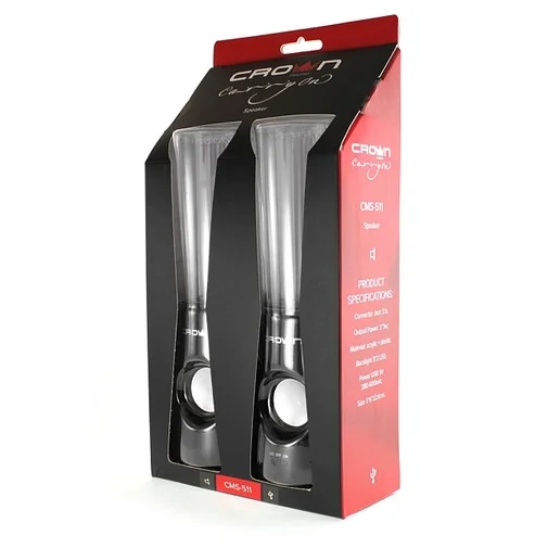 Фото: Колонки Crown CMS-510 з танцюючою водою № 6 | KTC
