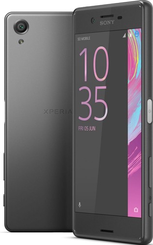 Смартфон Sony Xperia X F5122 чорний екран і задня частина