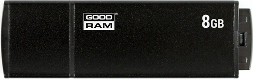Флешка USB GoodRam Edge 8 ГБ (UEG3-0080K0R11) чорна